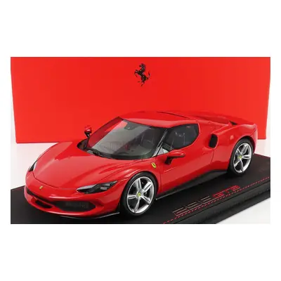 Bbr-models Ferrari 296 Gtb Hybrid 830hp V6 2021 1:18, červená