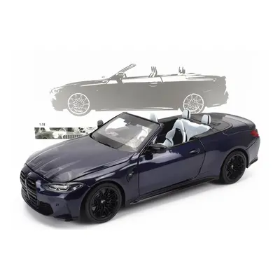 Minichamps BMW 4-series M4 (g83) Cabriolet 2020 1:18 Blue