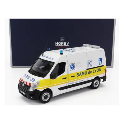 Norev Renault Master Van Samu De Lyon Ambulance 2014 1:43 Bílá Žlutá