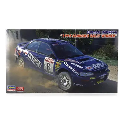 Hasegawa Subaru Impreza N 6 Winner Rally Sanremo 1995 A.alessandrini - P.liatti 1:24 /