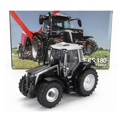 Universal hobbies Massey ferguson Mf6s.180 Tractor Black Edition 2022 1:32 Stříbrná Černá