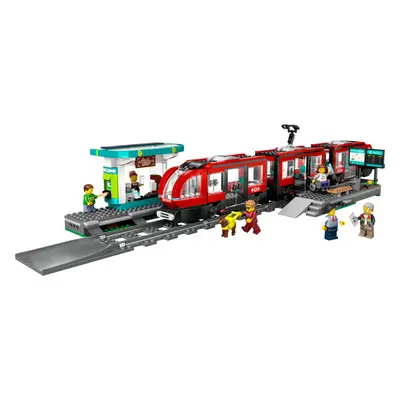 LEGO City - Tramvaj a zastávka v centru města