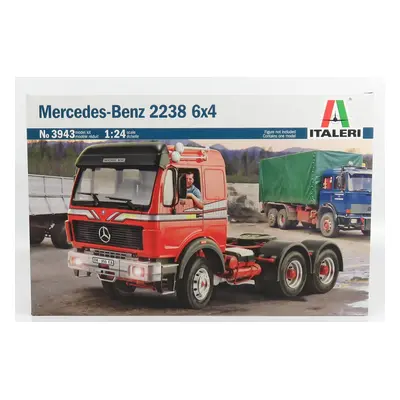 Italeri Mercedes benz 2238 6x4 Tractor Truck 3-assi 1990 1:24 /