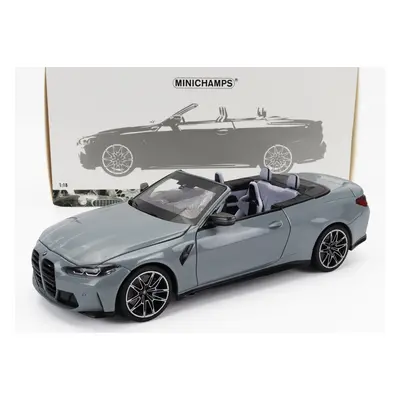 Minichamps BMW 4-series M4 (g83) Cabriolet 2020 1:18 Grey Met