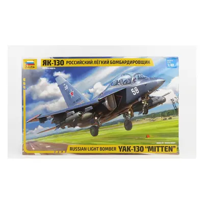 Zvezda Yakovlev Yak 130 Mitten Airplane Military 1996 1:48 /