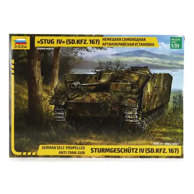 Zvezda Tank Stug Iv Sd.kfz.167 Military 1:35 /