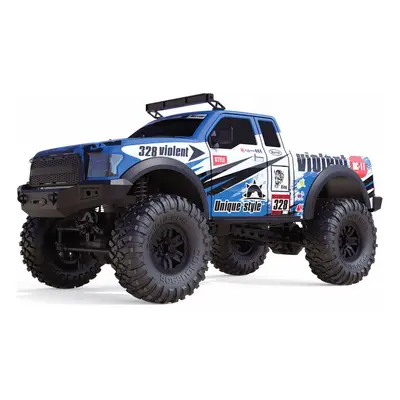 RC auto Dirt Climbing Pickup Race Crawler, modrá