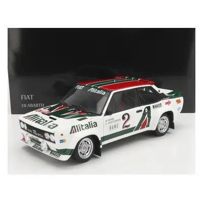 Kyosho Fiat 131 Abarth Alitalia N 2 Rally Montecarlo 1978 1:18, bílá