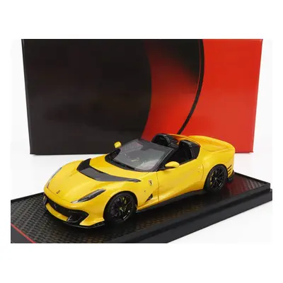 Bbr-models Ferrari 812 Competizione A Spider 2022 - Black Wheels 1:43, žlutá