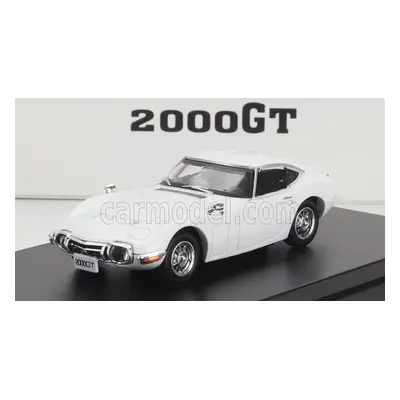 Lcd-model Toyota 2000gt Coupe 1967 1:64 Bílá