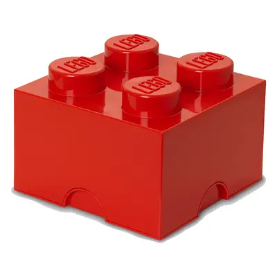 LEGO úložný box 250x250x180mm - červený