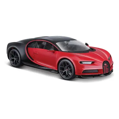 Maisto Bugatti Chiron Sport 1:24 červeno-černá