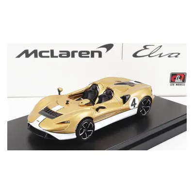 Lcd-model Mclaren Elva 2020 1:64 Šampaňské Bílé