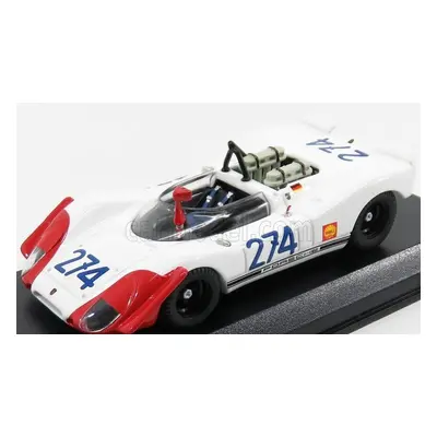 Best-model Porsche 908/02 N 274 3rd Targa Florio 1969 Stommelen - Herrmann 1:43 Bílá Červená