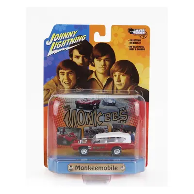 Johnny lightning Pontiac Gto Convertible Monkeemobile 1966 - The Monkees 1:64 Červená Bílá