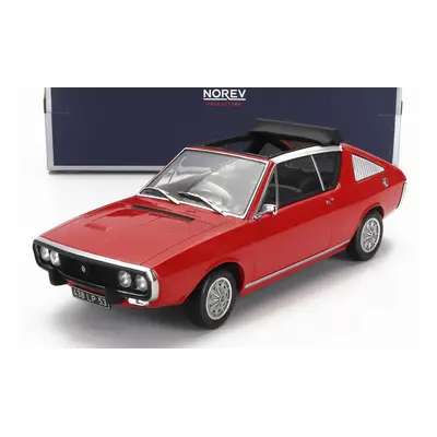 Norev Renault 17 Gordini Cabriolet 1975 1:18 Red