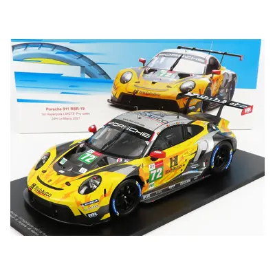 Spark-model Porsche 911 991-2 4.2l Rsr-19 Team Hubauto Racing N 72 24h Hyperpole Gtpro Class Le 