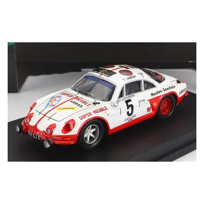 Trofeu Renault Alpine A110 N 5 2nd Rally Ypres 1973 S.laurent - P.hammelrath 1:43 Bílá Červená