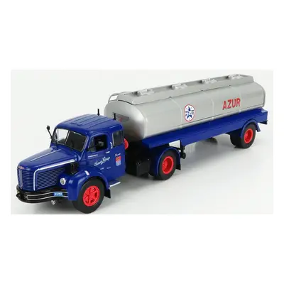 Odeon Berliet Tlm 10m2 Tanker Truck Azur 1961 1:43 Modrá Stříbrná