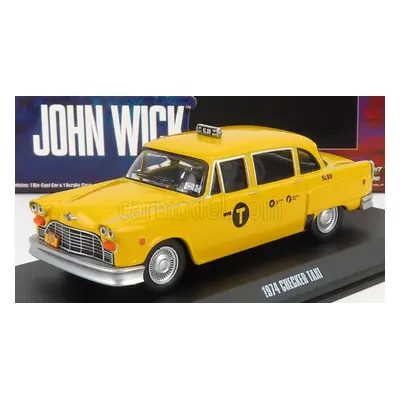 Greenlight Checker Marathon Taxi 1974 - John Wick Iii Parabellum Movie 1:43 Žlutá