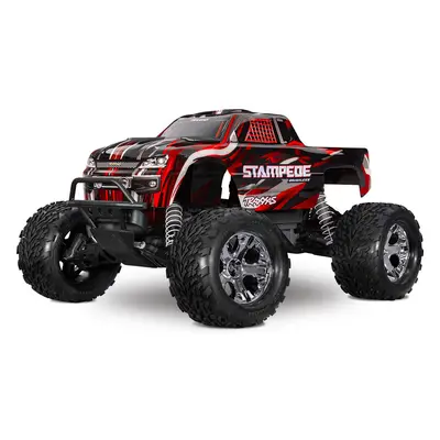 Traxxas Stampede 1:10 BL-2s RTR červený