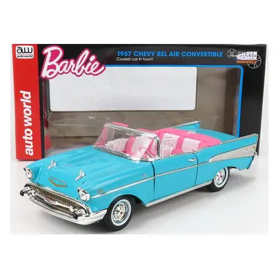 Autoworld Chevrolet Bel Air Cabriolet Open 1957 1:18 Aqua Blue