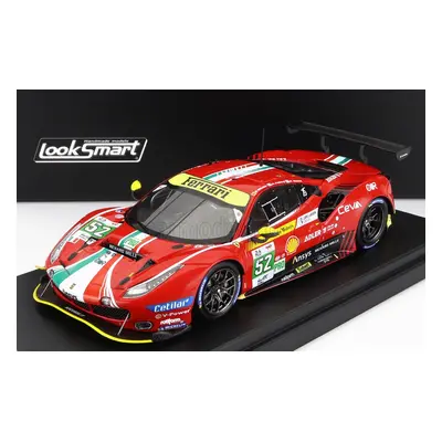 Looksmart Ferrari 488 Gte Evo 3.9l Turbo V8 Team Af Corse N 52 1:43, červená