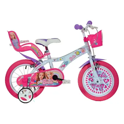 DINO Bikes - Dětské kolo 14" Barbie