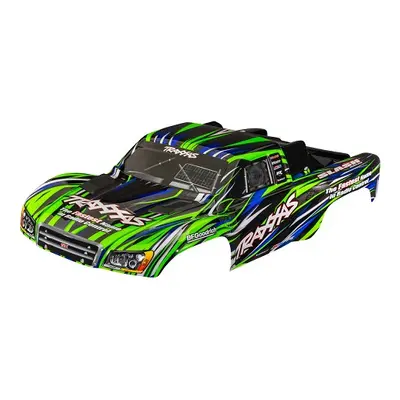 Traxxas karosérie Slash 1:10 zelená bezsponková