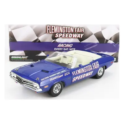 Greenlight Dodge Challenger Cabriolet Open Flemington Fair Speedway 1971 1:18