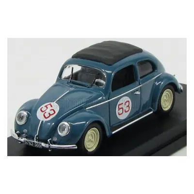 Rio-models Volkswagen Beetle N 53 Nurburgring 1954 W.von Trips 1:43 Blue