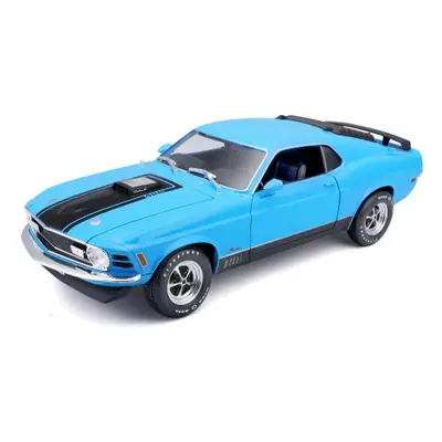 Maisto Ford Mustang Mach 1 1970 1:18 modrá