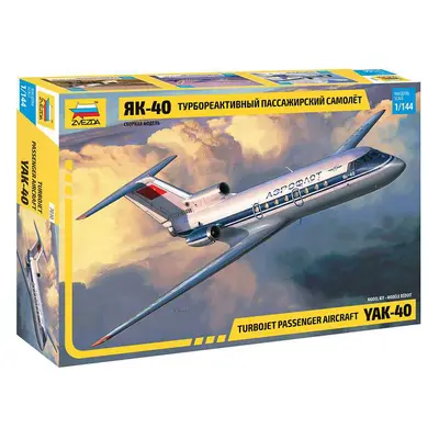 Zvezda Jakovlev Jak-40 Regional Jet (1:144)