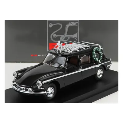 Rio-models Citroen Ds19 Break Carro Funebre - Hearse - Funeral Car With Coffin 1963 1:43 Black