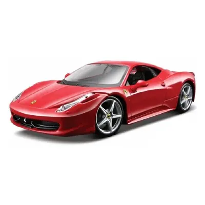 Bburago Ferrari 458 Italia 1:24 červená