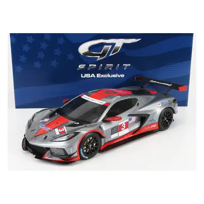 Gt-spirit Chevrolet C8.r 5.5l V8 Team Corvette Racing N 3 1:18, šedá