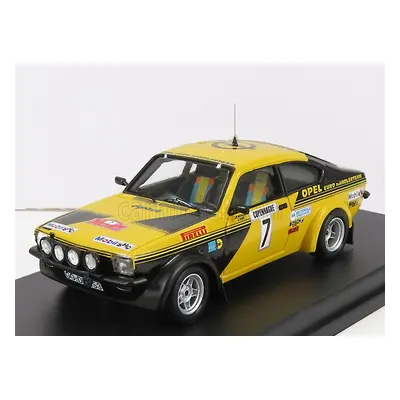 Trofeu Opel Kadett Gt/e (night Version) N 7 Rally Montecarlo 1977 J.p.nicolas - J.todt 1:43 Žlut