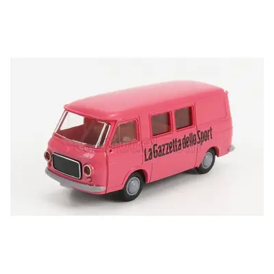 Brekina plast Fiat 238 Half Van La Gazzetta Dello Sport 1969 1:87 Pink