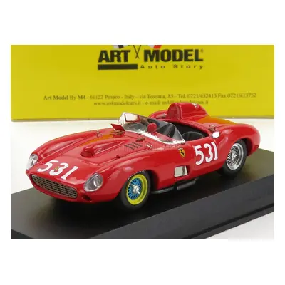 Art-model Ferrari 315s Spider S/n0646 N 531 Mille Miglia 1957 A.de Portago - E.nelson 1:43 Red