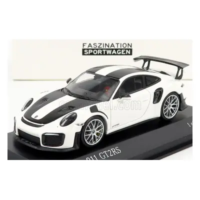 Minichamps Porsche 911 991-2 Gt2 Rs Weissach Package Coupe 2018 1:43 Bílá Černá