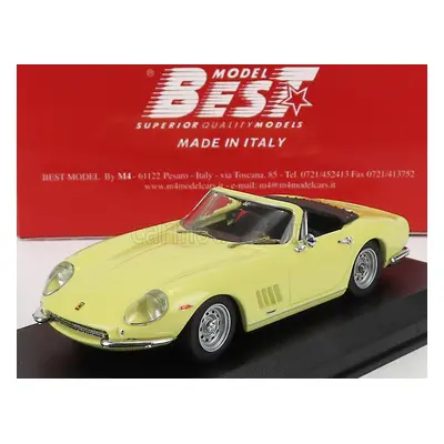 Best-model Ferrari 275 Gtb/4 Nart Spider 1967 1:43 Žlutá