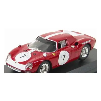 Best-model Ferrari 250lm N 7 Kyalami 1966 Hailwood - Anderson 1:43 Bordeaux White