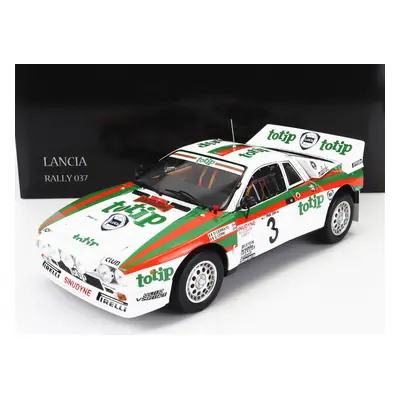 Kyosho Lancia 037 Totip N 3 Rally Isola D'elba 1985 D.Cerrato - G.Cerri 1:18, bílá