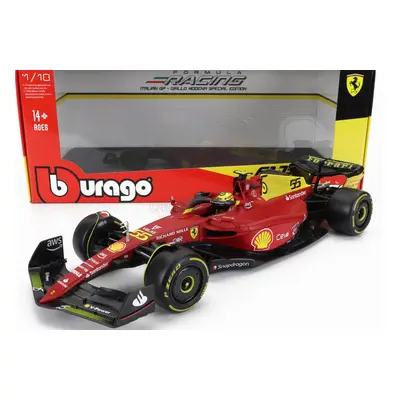 Bburago Ferrari F1-75 Scuderia Ferrari N 55 2022 Carlos Sainz 1:18, červená