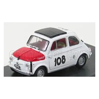 Brumm Fiat 500 595 Abarth N 108 1:43, bílá