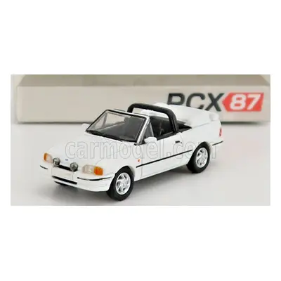 Premium classixxs Ford england Escort Mkiv Cabriolet Open 1986 1:87 Bílá