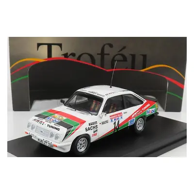 Trofeu Ford england Escort Mkii Rs 2000 N 14 Rally Hunsruck 1984 M.werner - M.feltz 1:43 Bílá Če