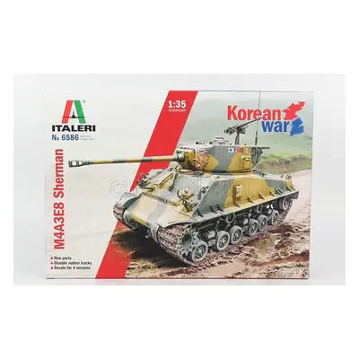 Italeri Tank M4a3e8 Sherman Miltary Korean War 1945 1:35 /