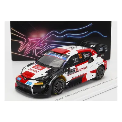 Spark-model Toyota Yaris Gr Hybrid Rally1 Team Toyota Gazoo Racing Wrt N 33 4th Rally Montecarlo