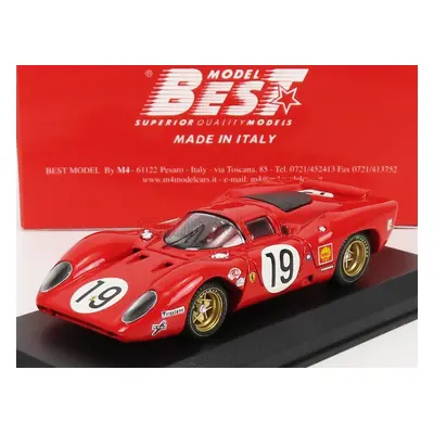 Best-model Ferrari 312p 3.0l V12 Coupe Team Sefac N 19 1:43, červená